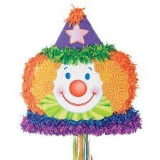Pinata-Clown Head-18&#39;&#39;x18&#39;&#39;