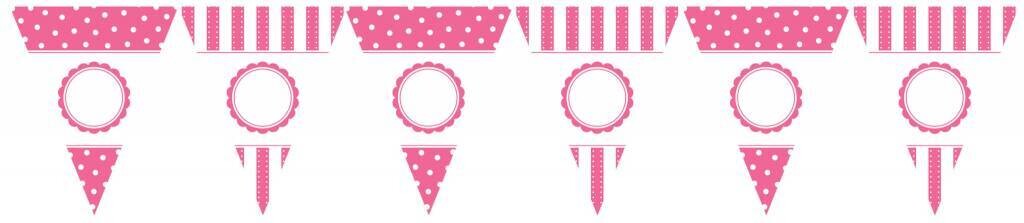Banner-Pink Personalized-24pk/10.5&#39;&#39; x 8.5&#39;&#39;