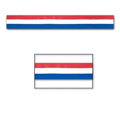 Party Tape-Plastic-France Flag-1pkg-50ft