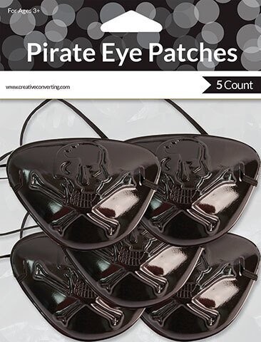 Eye Patches - Pirate Buried Treasure - 5pkg