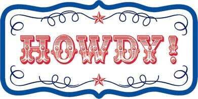 Cutouts- Western-30pk