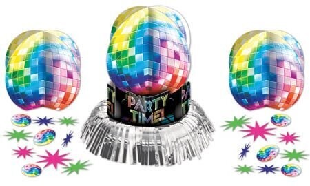Table Decor Kit- 70&#39;s Disco