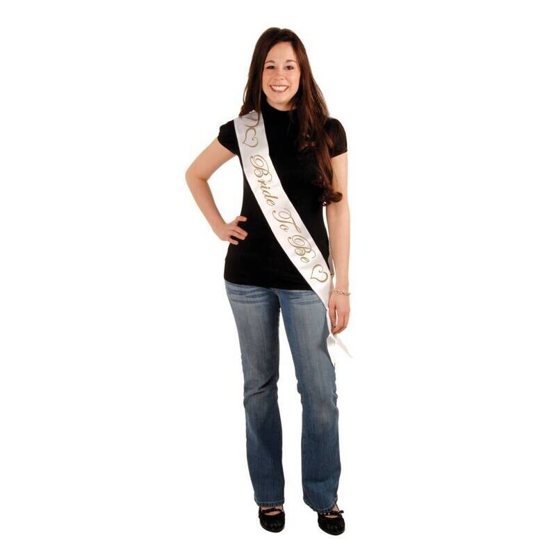 Satin Sash- Bride To Be (33&quot;x4&quot;)