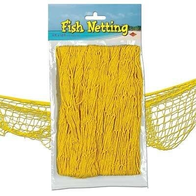 Fish Netting-Yellow-1pkg-12ft
