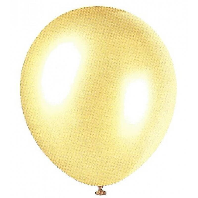 Balloons-Latex-Gold Pearlized-12&#39;&#39;-8pk