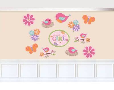Cutouts-Tweet Baby Girl-Paper-12pk