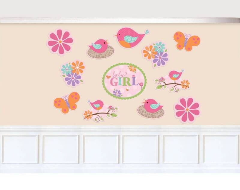 Cutouts-Tweet Baby Girl-Paper-12pk