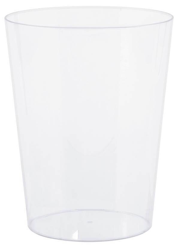 Cylinder-Container-Clear-5.8in-Plastic