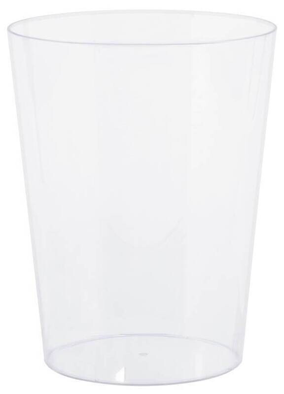Cylinder-Container-Clear-5.8in-Plastic