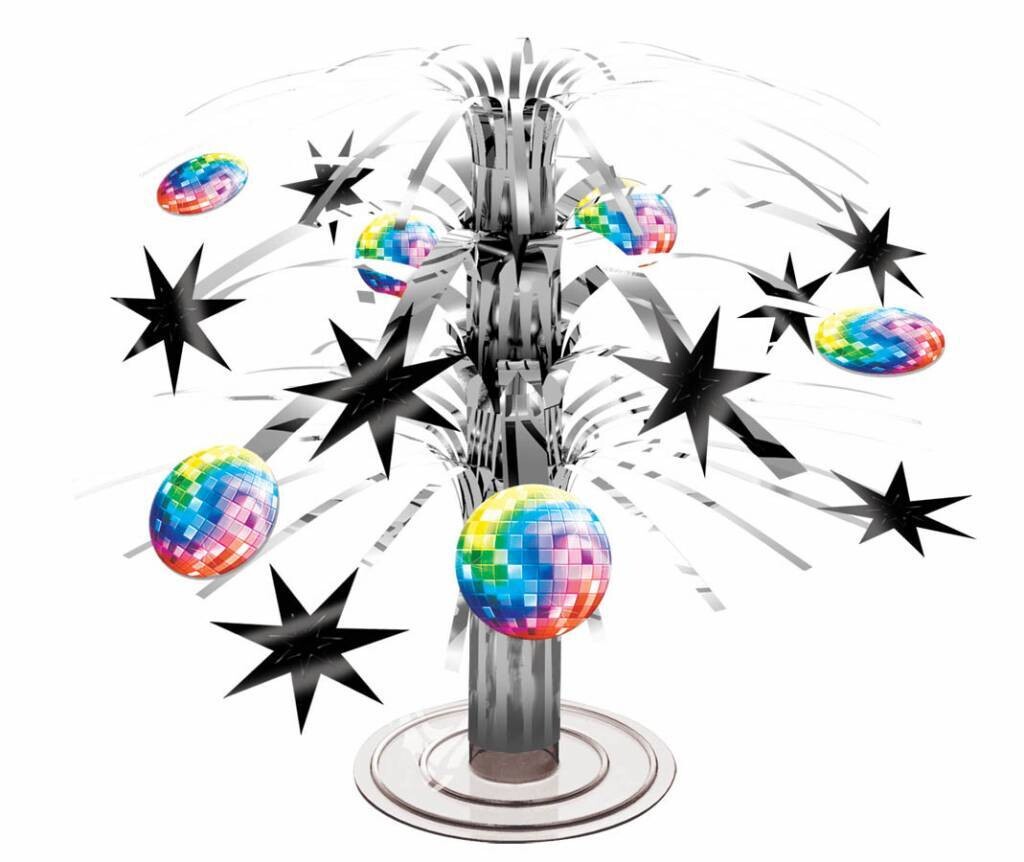 Centerpiece-Cascade-Disco 70&#39;s-7.5&#39;&#39;