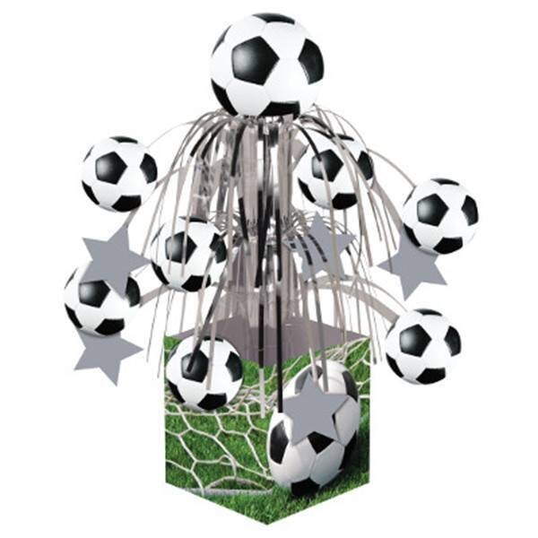 Centerpiece-Foil Cascade-Soccer Fanatic-1pkg-12.5&quot;