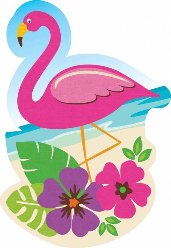 Cutouts- Tiki Party -Summer Luau-30pk