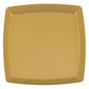 Tray-Square-Gold-12&#39;&#39;-plastic