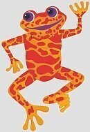 Cutout-Frogs &amp; Friends-3pk 