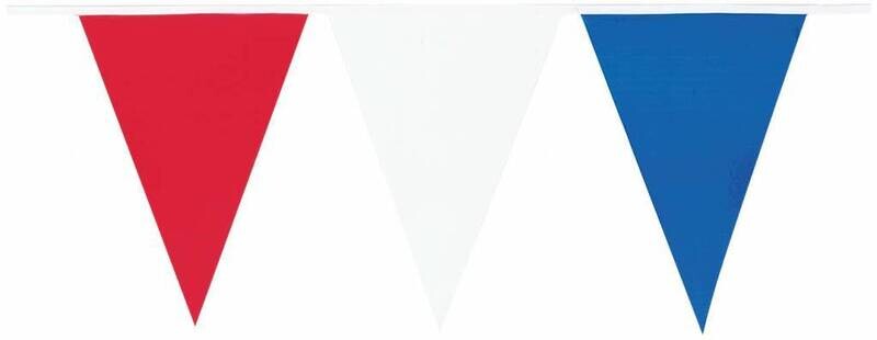 Pennant Banner-Red/White/Blue-25ft