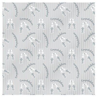Gift Wrap-Congrats Bubbly-30&#39;&#39; x 5&#39;