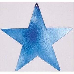 Cutouts-Star-Blue-15&#39;&#39;-Foil