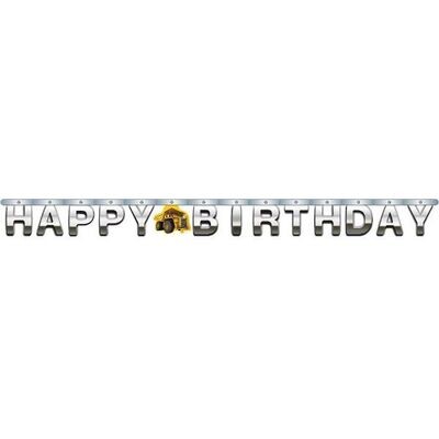 Jointed Banner-Construction Zone-1pkg-8ft