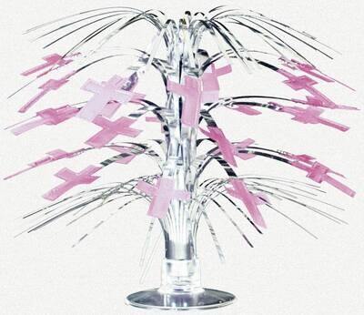 Centerpiece-Cascade-Christening Pink-8.5'' (Seasonal)