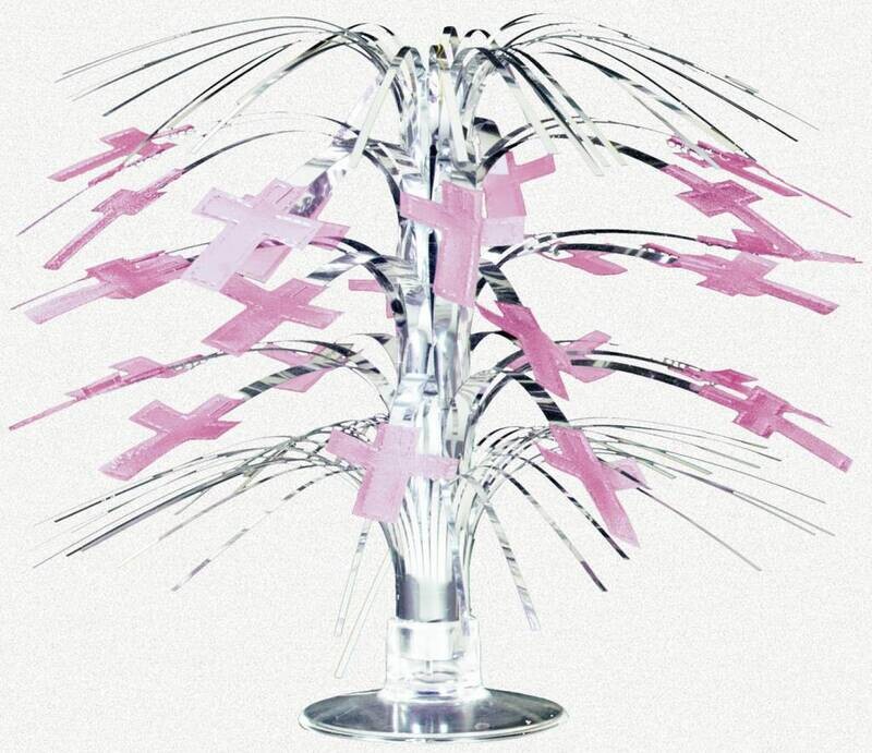 Centerpiece-Cascade-Christening Pink-8.5&#39;&#39; (Seasonal)