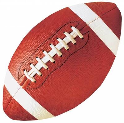 Cutouts-Foot Ball-2sided-10pk