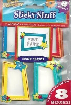 Tags-Sticky Stuff-8pk