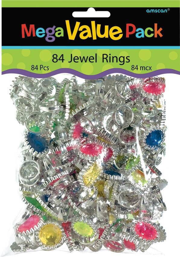 Favors-Jewel Rings-84pk