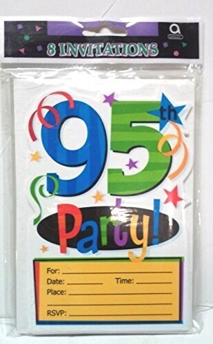 invitations-95th hbd-8pk