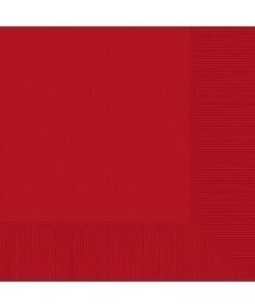 Napkins-LN-Apple Red-50pkg-2PLY