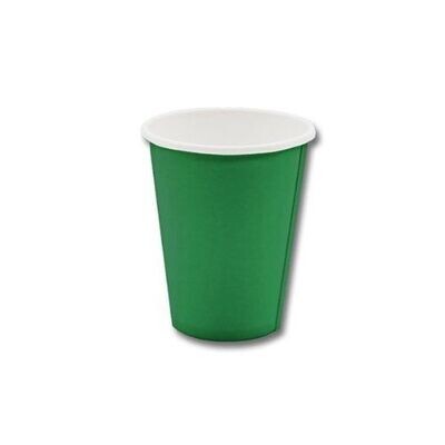 Cups-Forest Green-20pkg/9oz-Paper