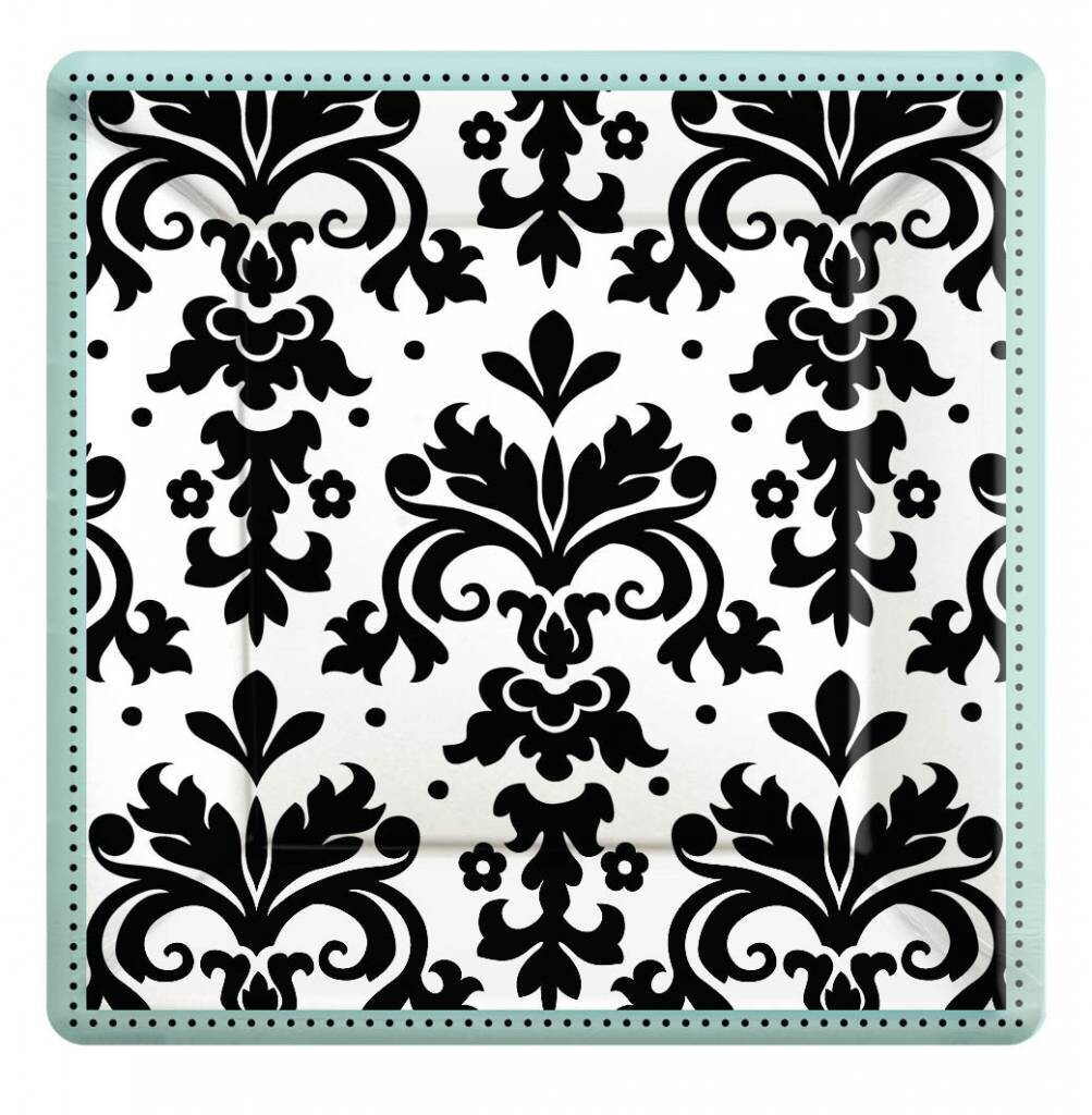 Plates-BEV-Always &amp; Forever-8pk-Paper - Discontinued