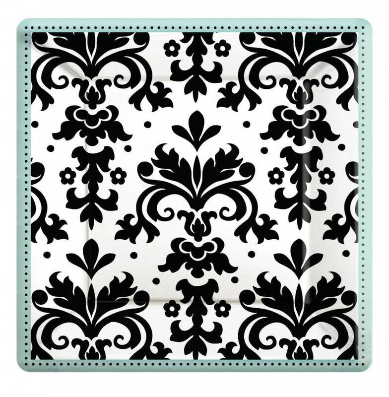 Plates-BEV-Always &amp; Forever-8pk-Paper - Discontinued