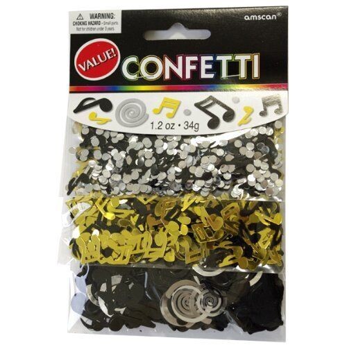 Confetti-Musical Notes-1.2oz