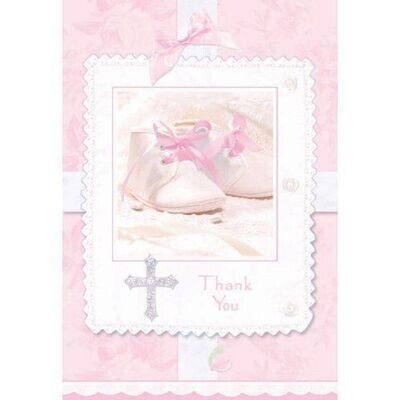 Thank You Cards-Tiny Blessing Pink-8pk (Seasonal)