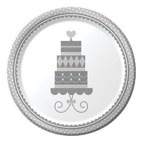 Plates-BEV-Forever Sweet-8pkg-Paper (Discontinued)