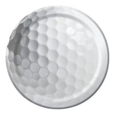 Plates-BEV-Golf Fanatic-8pkg-Paper