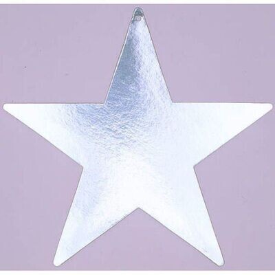 Cutout-Star-Silver-Foil-15&#39;&#39;