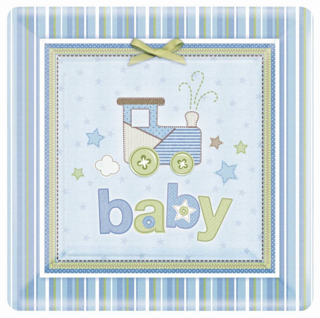 Plates DN-Carter&#39;s Baby Boy-8pk-Paper - Discontinued