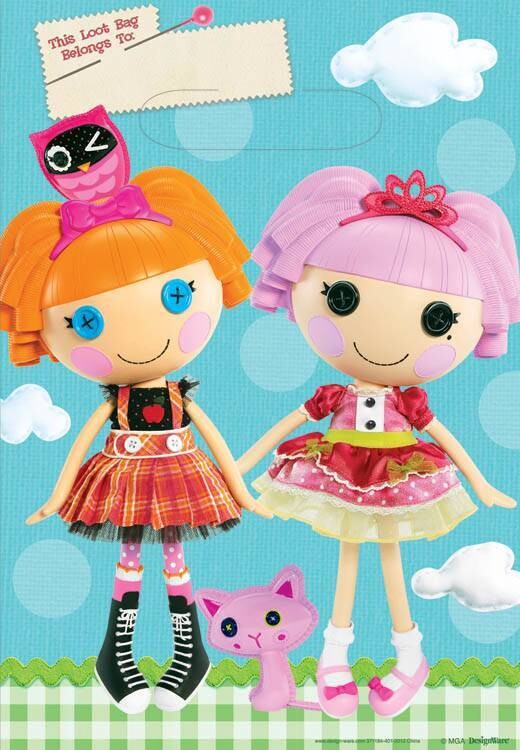 Loot bags-Lala Loopsy-8pk (Discontinued)