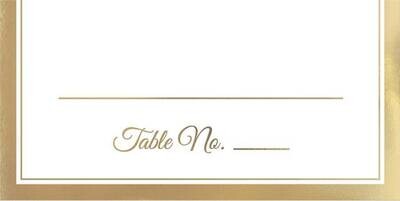 Place Cards-Gold-50pk/4&#39;&#39;