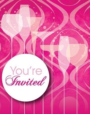 Invitations-Fabulous Birthday-8pkg