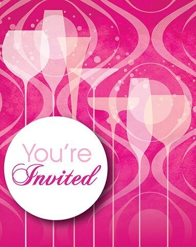 Invitations-Fabulous Birthday-8pkg