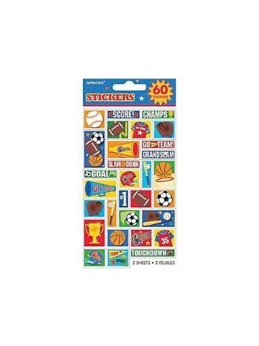 Stickers-Sports-60pk