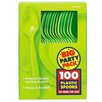 Spoons-Premium-kiwi-Box/100pkg-Plastic