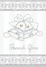 Thank You Cards-Dazzling bells-8pk 