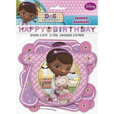 Banner-Doc Mcstuffins-5.75Ft