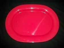 Platter-Red-16.375in-Plastic