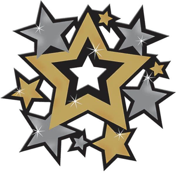 Cutouts - Hollywood- assorted stars-30pk
