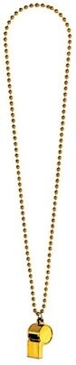 Whistle Necklaces- Yellow-36&#39;&#39;