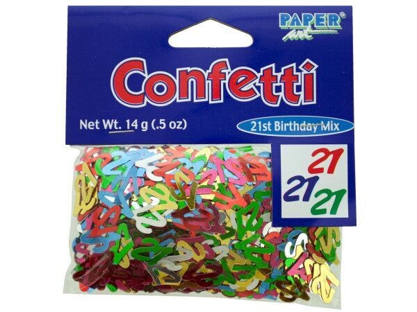 Confetti-21st Birthday Mix